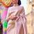 Woven design zari silk blend kanjeevaram saree