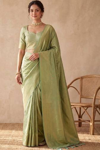 Woven design zari art silk kanjeevaram saree