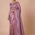 Purple kanjivaram woven design sarees with blouse piece unstiched blouse