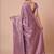 Purple kanjivaram woven design sarees with blouse piece unstiched blouse