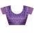Purple kanjivaram woven design sarees with blouse piece unstiched blouse