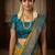 Ethnic motifs zari handloom kanjeevaram saree