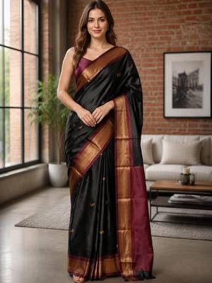 Zari pure cotton kanjeevaram saree 1
