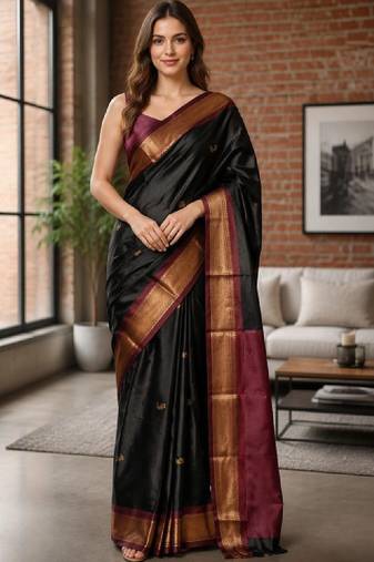 Zari pure cotton kanjeevaram saree