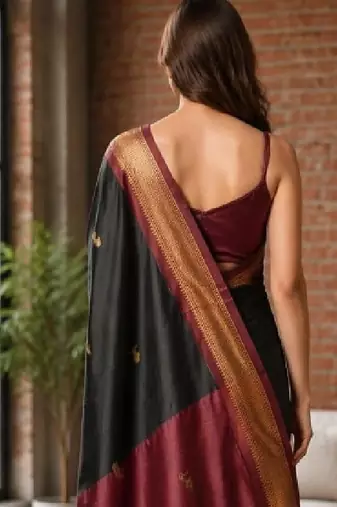Zari pure cotton kanjeevaram saree