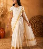 Dhoti kanjeevaram saree