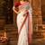Ethnic motifs embroidered handloom kanjeevaram saree