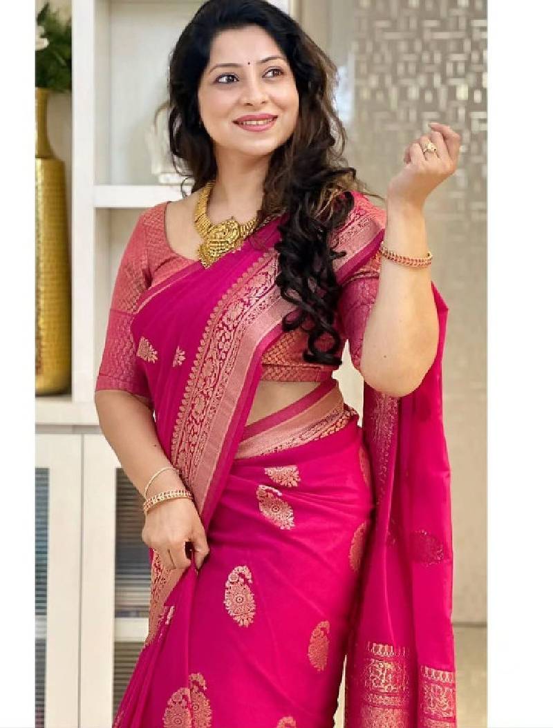 Woven design zari art silk designer kanjeevaram saree