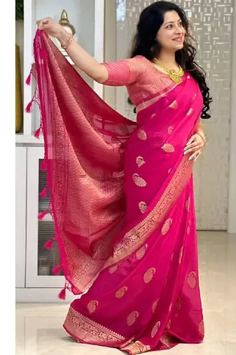 Woven design zari art silk designer kanjeevaram saree