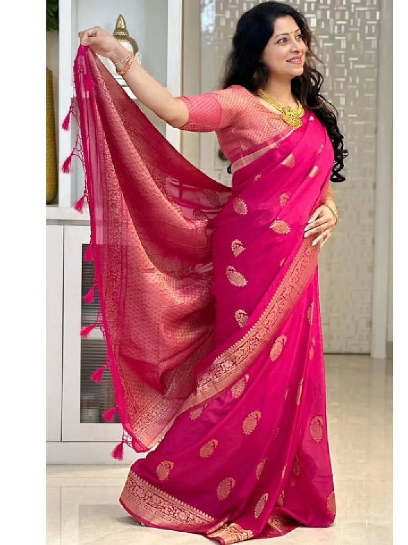 Woven design zari art silk designer kanjeevaram saree
