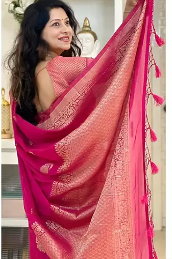 Woven design zari art silk designer kanjeevaram saree
