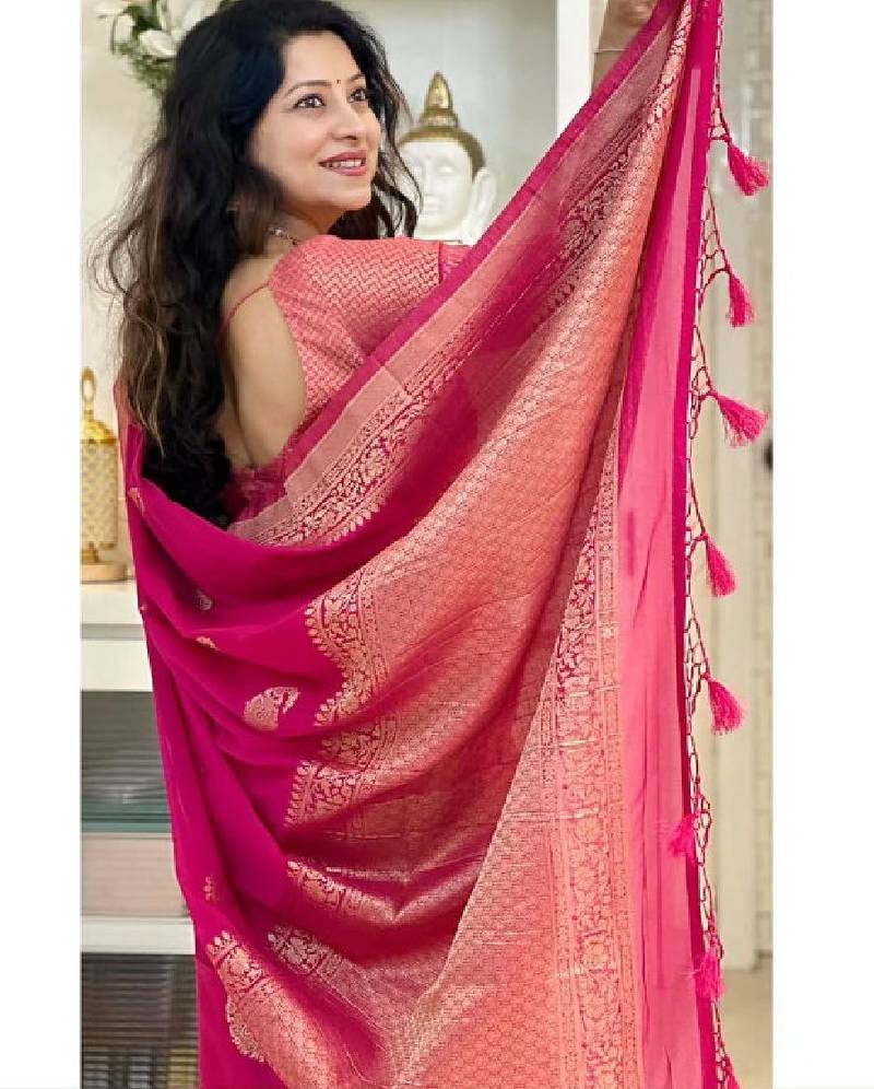 Woven design zari art silk designer kanjeevaram saree