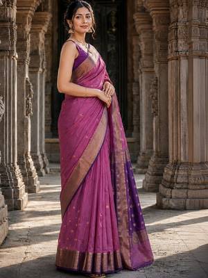 Woven design zari designer kanjeevaram saree 2