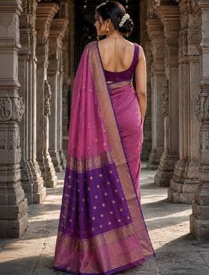 Woven design zari designer kanjeevaram saree 3