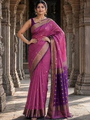 Woven design zari designer kanjeevaram saree 4