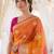 Woven design zari organza designer kanjeevaram saree