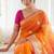 Woven design zari organza designer kanjeevaram saree