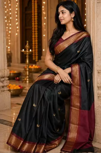 Zari pure cotton kanjeevaram saree