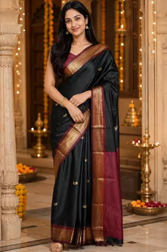 Zari pure cotton kanjeevaram saree