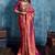 Woven design kanjeevaram saree with blouse piece