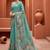 Kalamkari silk blend designer kanjeevaram saree