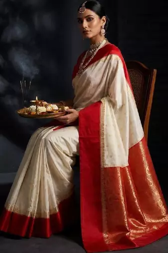 Zari pure silk kanjeevaram saree