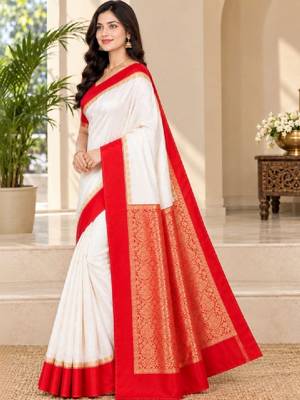 Woven design zari art silk kanjeevaram saree 2
