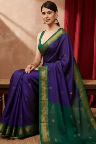 Zari pure cotton kanjeevaram saree