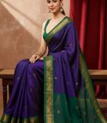 Zari pure cotton kanjeevaram saree