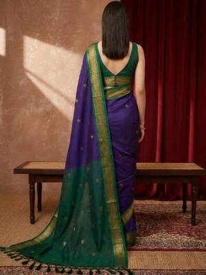 Zari pure cotton kanjeevaram saree 2