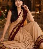 Zari pure cotton kanjeevaram saree