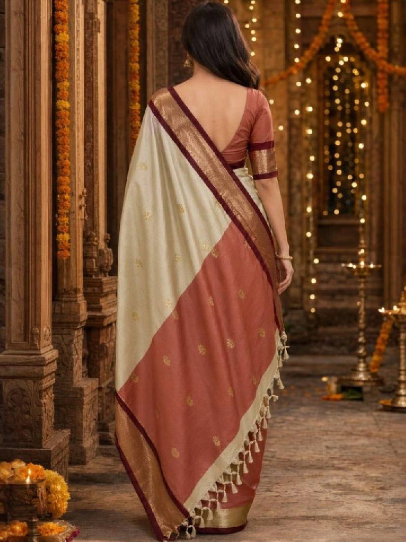 Zari pure cotton kanjeevaram saree