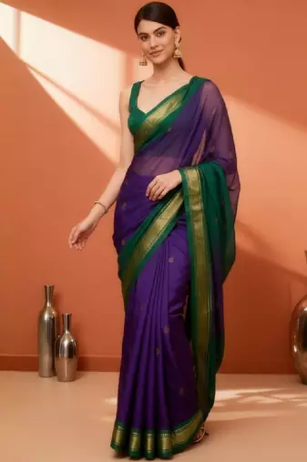 Art silk kanjeevaram saree