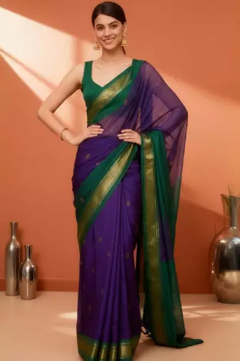 Art silk kanjeevaram saree