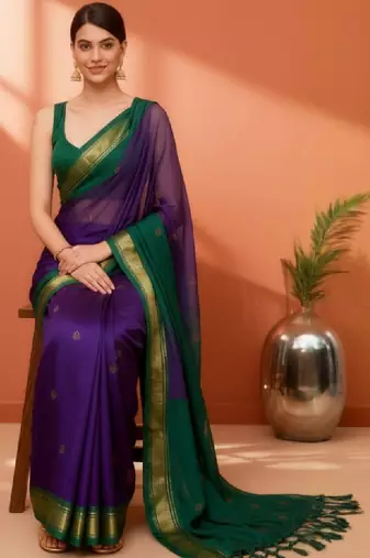 Art silk kanjeevaram saree