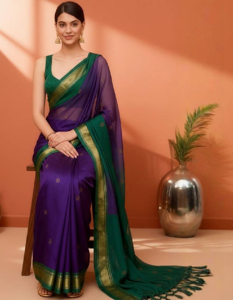 Art silk kanjeevaram saree
