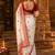 Woven design embroidered designer kanjeevaram saree