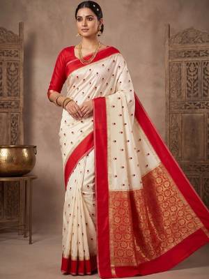 Woven design zari art silk kanjeevaram saree 2