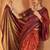 Woven design silk blend designer kanjeevaram saree