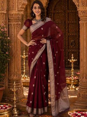 Woven design zari designer kanjeevaram saree 2