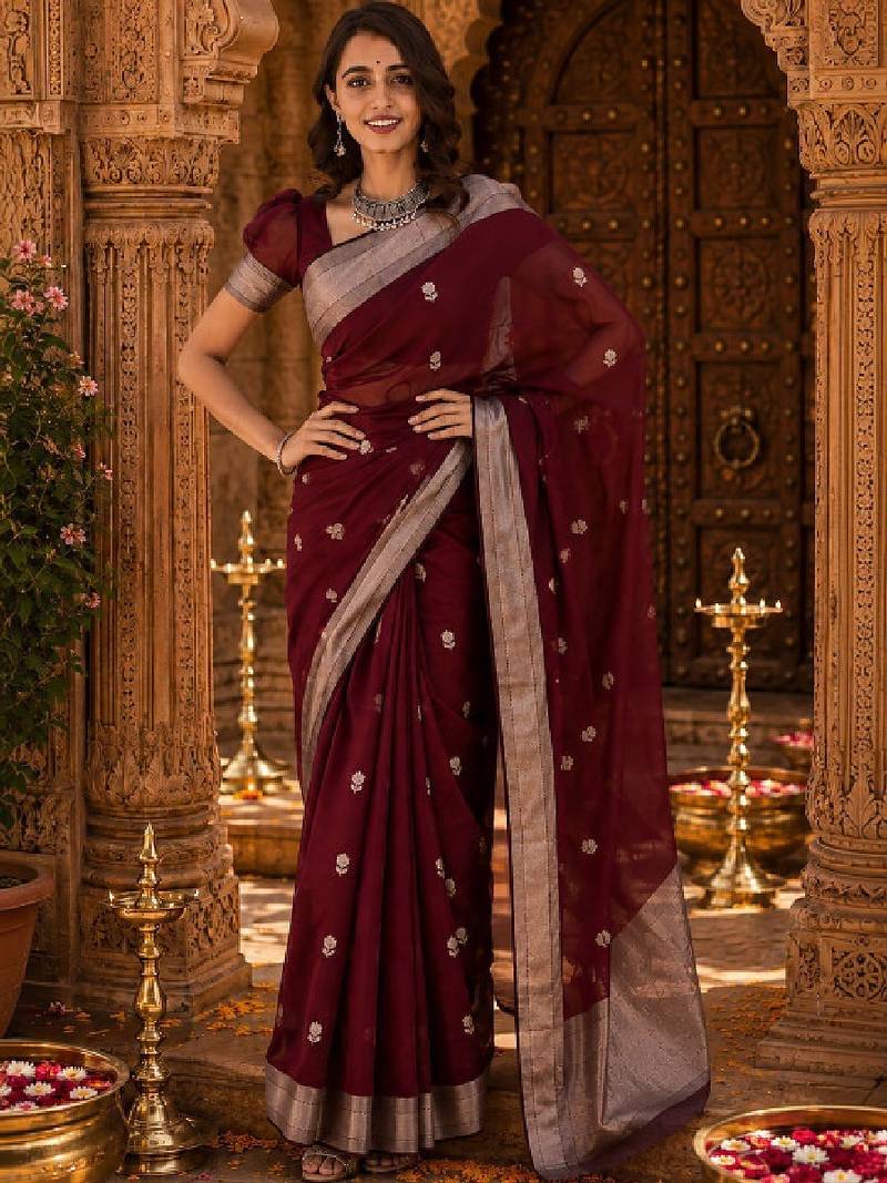 Woven design zari designer kanjeevaram saree