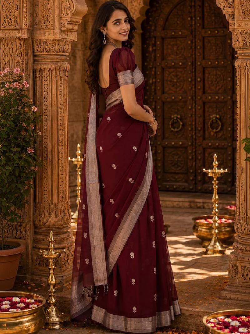 Woven design zari designer kanjeevaram saree