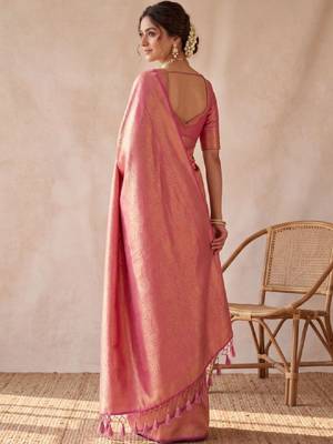 Woven design zari art silk kanjeevaram saree 2