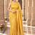 Floral zari silk blend designer kanjeevaram saree