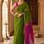 Woven design embroidered designer kanjeevaram saree