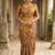 Floral zari art silk designer kanjeevaram saree