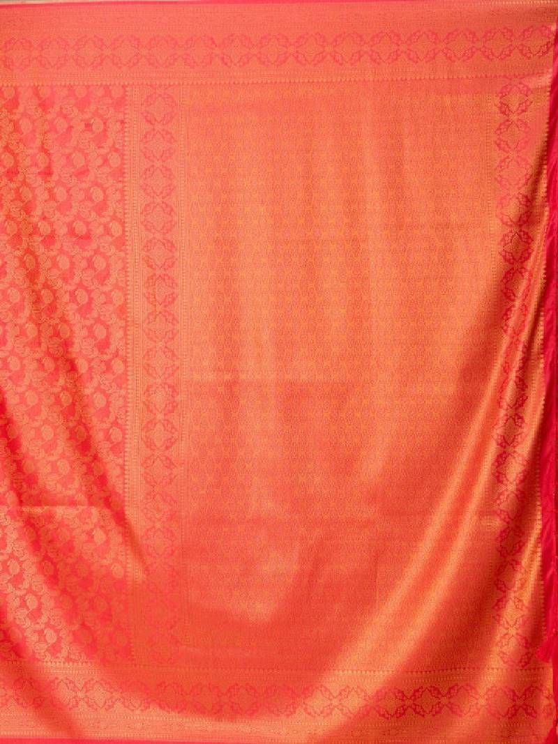 Woven design zari art silk kanjeevaram saree