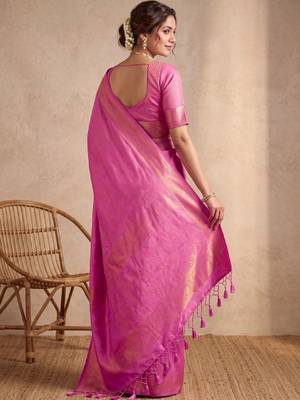 Woven design zari art silk kanjeevaram saree 2
