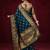 Woven design zari silk blend kanjeevaram saree
