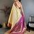 Woven design zari silk blend designer kanjeevaram saree